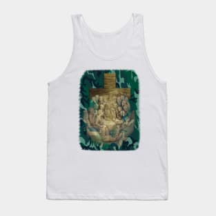 Camouflage Cross Tank Top